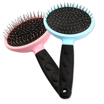 China Viable Fur Remover Dog Grooming Comb Pet Cleaning Brush for sale