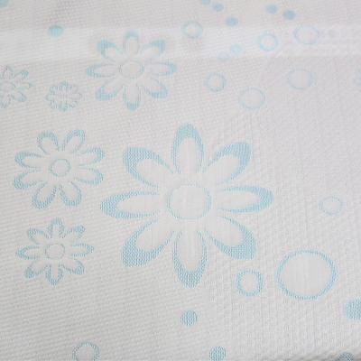 China Flower Pattern Waterproof Wholesale Woven Polyester Knitted Jacquard Mattress Fabric For Bed Cushion for sale