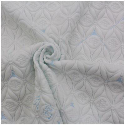 China Breathable Home Textile Knitted Breathable Jacquard Fabric Pillow Mattress Pillow Fabric Customized for sale