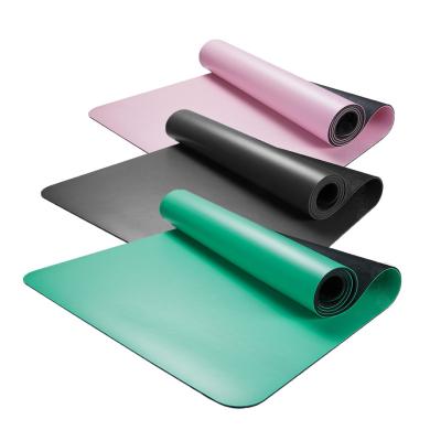 China Waterproof PU Yoga Mat Para Leather Mat With Eco-Friendly Gold PVC Custom Custom Made NC; FUJ 185cm Unsex for sale