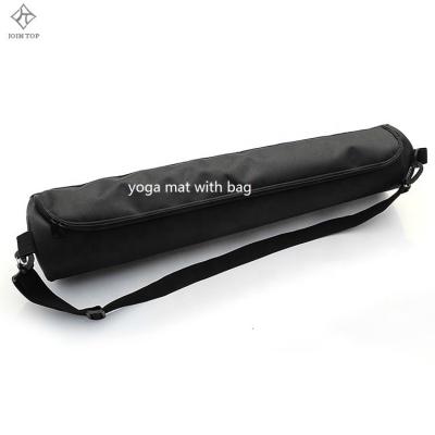 China Waterproof Rubber Yoga Mat With Carry Strap Bag White Jointop Luxury Natural Gold Yoga Mat Travel Bag for sale