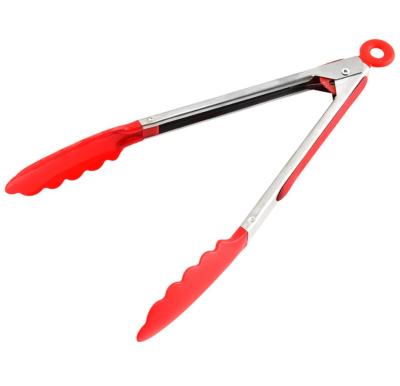 China 7/9/12/14/16 Inch Durable Nylon Kitchen Tongs Food Tongs/Edible Grade ALL-GRID Tongs with Soft Handle for sale