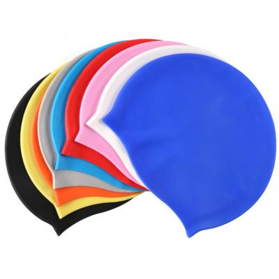 China Custom Silicone Swim Cap for sale