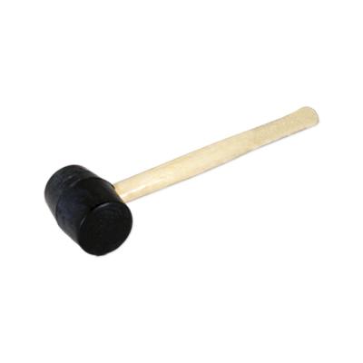 China Machinist Hammer 8oz/12oz/16oz/32oz Wooden Handle Rubber Mallet for sale