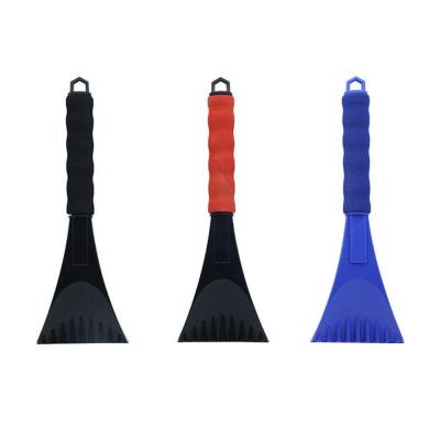 China PP/PS/EVA Ice Scraper With Soft Handle/Ice Scraper For Car With EVA Grip for sale