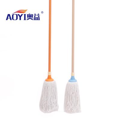 China AOYI 3830 Sustainable Home Supplies Hot Selling Durable Cotton Yarn Cleaning Mop for sale