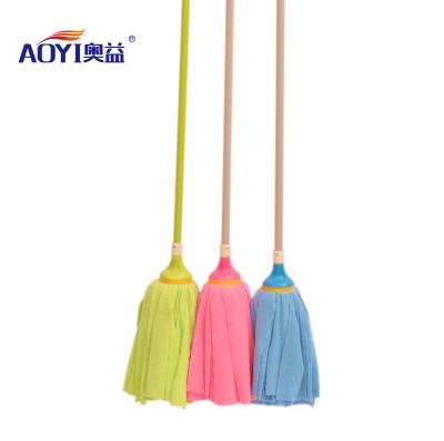 China AOYI 8815 Sustainable Microfiber Mop Pink+Swift Microfiber Mop Refill Removable Mop Head for sale