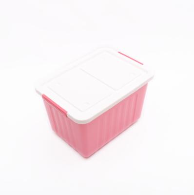 China AOYI 8005 Household Viable Single Items Clothes Plastic Bins Storage Box Many Colors For Choice for sale