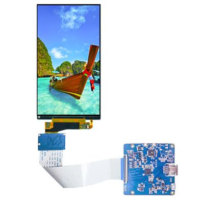 China Sharp 5.5 Inch 4K Screen Panel 3840x2160 LCD Display With HD MIPI 60 Pins Controller Driver Board For DIY Multiple Devices 5.5