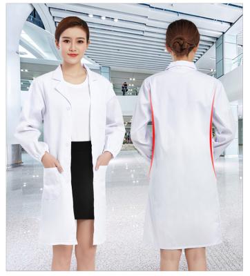 China Unisex Hospital Private Label Lab Coat Slim Customized With Private Label Doctor Nurse Nurse Hospital Lab Coats Medical Uniforms for sale