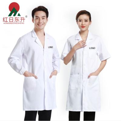 China High quality hospital unisex made in china in different style hospital wear medical nurse lab uniform coat for sale