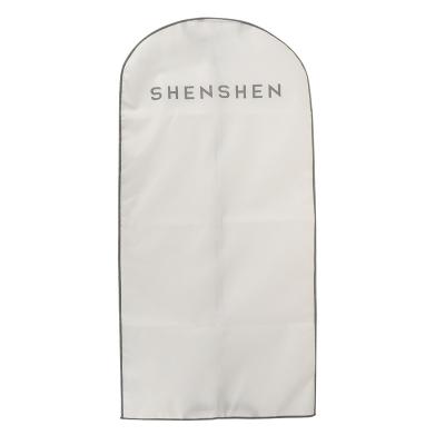 China 2023 new Anti-dust cotton garment suit satin wholesale promotional garment bag for sale