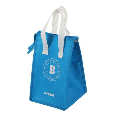 China Promotional Reusable Thermal Price Polyester Round Waterproof Custom Logo Beach Insulated Lunch Cooler Bag for sale