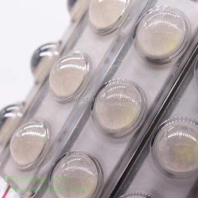 China AlGaInP frosted lens led strobe light, car light accessories, 6916 IP65 car decorative lights, waterproof 12v SMD LED module 2835 for sale