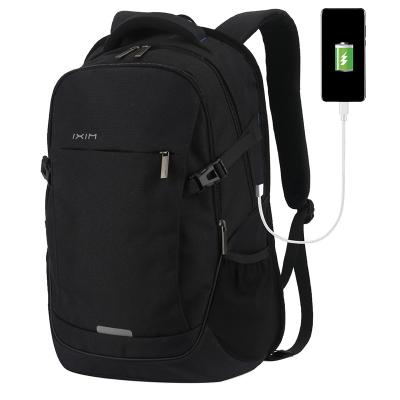 China With USB Smart Water Proof Men's Business Laptop Backpack Smell Proof Backpack Bagpack Bag Customize With USB Charging Port USB for sale