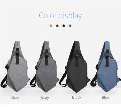 China Convenient Manufacturer Comfortable Custom Sling Bag For Men Chest Pack Sling Chest Bag for sale