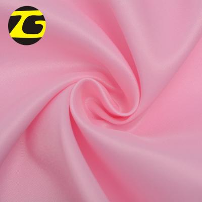 China Breathable Lightweight Soft Matte Polyester Woven 50*75d Satin Fabric In Italy For Garment for sale