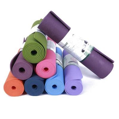 China High Density Eco-Friendly Custom Printed Yoga Mat Rubber Band Gym Yoga Mat Fitness Design Yoga Mat for sale