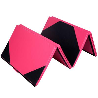 China Yoga Exercises Folding Exercise Fitness Mat EVA Foam Gymnastic Mat for sale