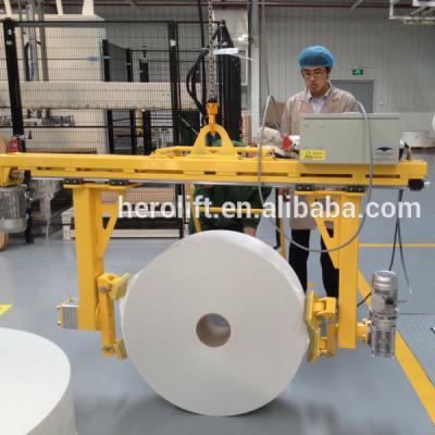 China Building Material Magazines Lifter For 300kg Paper Coil Reel Lifting for sale