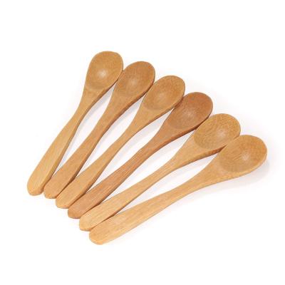 China Hot Selling New Disposable High Quality Natural Goods Bamboo Wooden Spoon for sale