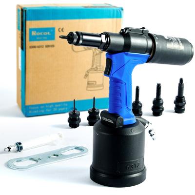 China ROCOL Light RL6312 Automatic Pneumatic Pull Gun Automatic Fast Riveting Nut Machine Industrial Riveting Gun RL-6312 for sale