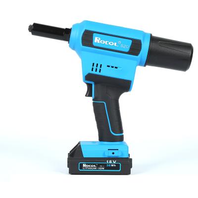 China Factory wholesale rechargeable rivet gun 2.4-4.8mm battery rechargeable rivet tools electric cordless riveter RL-520 for sale