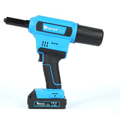 China Factory direct sale RL-520 cordless rivet tool RL-520 cordless blind rivet gun 2.4-4.8mm battery power tools rivet tool for sale