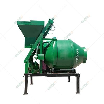 China Electric Portable Cement Concrete Mixer Machine Concrete Feed Mixer zu verkaufen