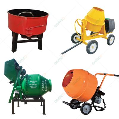 China Gasoline Powered Mobile Concrete Mixer For Construction zu verkaufen