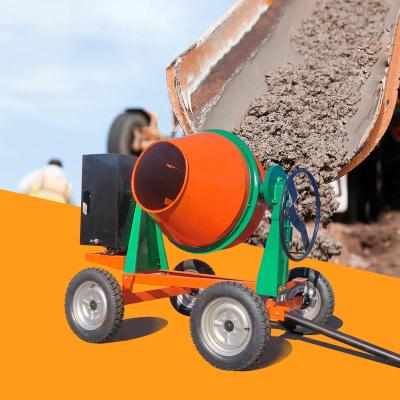 China 350 Liter Diesel Concrete Mixer Machine Lifting Ladder Concrete Mixer for sale