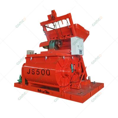 China JS500 Diesel Engine Cement Concrete Mixer Machine For Sales zu verkaufen