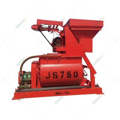 Cina Good Quality Cement Concrete Mixer Electric Engine Large JS750 in vendita