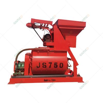 Cina High Quality Mobile JS750 Electric Concrete Mixer For Sale in vendita