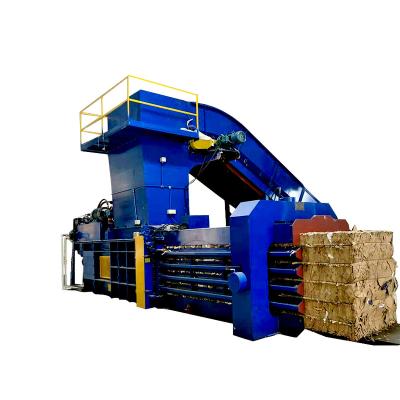 China Waste Paper High Efficiency Hpa-160 Grass Baler Machine For Waste Paper for sale