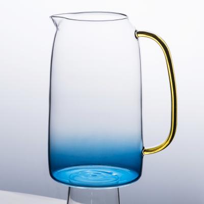 China Factory Sale Various Sustainable Cold Water Kettle Cold Kettle Set Cold Glass Kettle for sale