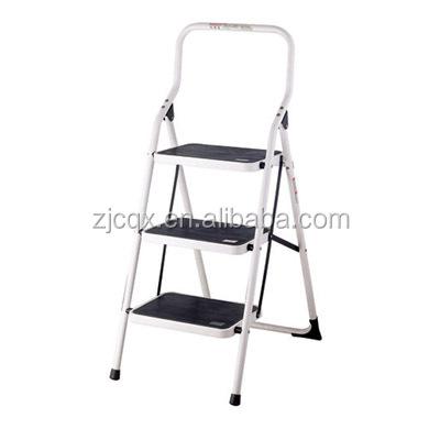 China Collapsible Folding Ladders 3 Step Ladder For Home,Furniture &DAY Tools With EN14183 for sale