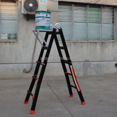 China Folding Ladders 3.3M Black Telescopic Ladder for sale