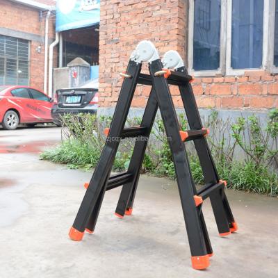 China 4.5M Folding Ladders Telescopic Ladder for sale