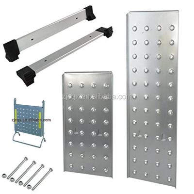 China Universal Folding Ladders /Flat Working Platform Ladder Scaffolding /free Ladder Accessories for sale