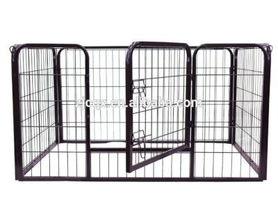 China Viable Pet Running Pen Puppy Rabbit Game Cage Guinea Pig Cloth Playpen Barrier for sale