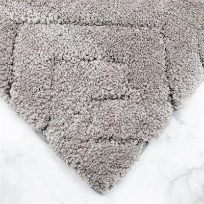 China Durable Bath Covers For Bathroom Microfiber Soft Non Slip Bath Mats For Fluffy Tube Washable Tufted Plush for sale