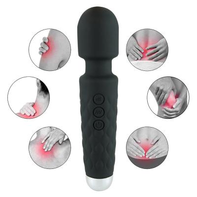 China Brand New Cordless Rechargeable Electric Vibrating Personal Massager Full Body Massager Women Neck Multispeed Body for sale