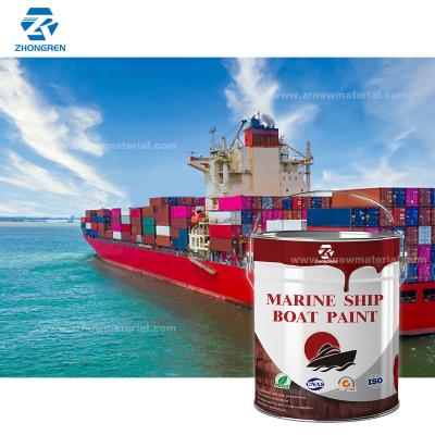 Chine Peinture de surface anti-rouille marine haut de gamme revêtement en polyuréthane hydrogène pour le transport maritime à vendre