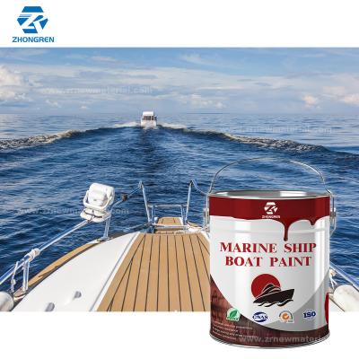 China Cores personalizadas Tinta de barco marinho Tinta de revestimento marinho Resistente à erosão à venda