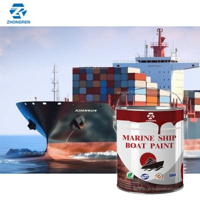 China Cores personalizadas Pintura antiincrustante marinha para barcos Resistente a produtos químicos à venda