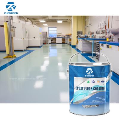 China Two Compound Clear Epoxy Non Slip Coating For Industrial UV Resistance for sale