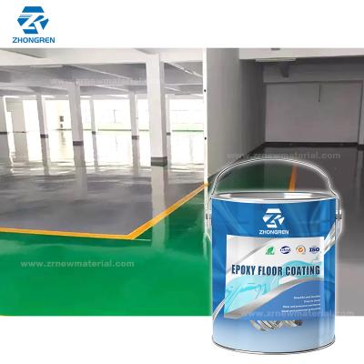 China Anti-statische epoxy vloercoating epoxy vloerverf aangepaste kleur Te koop