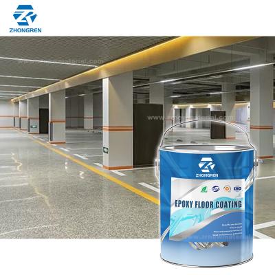 Cina Pintura per pavimenti piatti ecocompatibile Epoxide Pintura per pavimenti da garage resistente al decolorazione in vendita