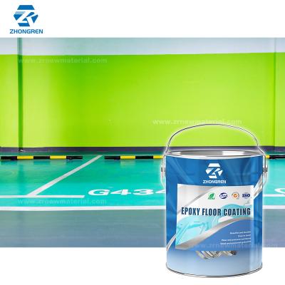 China 100% Solid Clear Self Level Epoxy Garage Floor Coating With Bright Smooth Appearance for sale